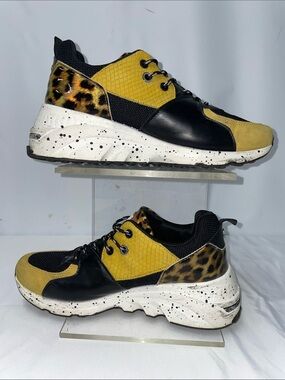 XTI 49595 BLACK & YELLOW SNEAKERS FTL-08-109